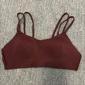 Women's Burgundy/brown lululemon cloud bra